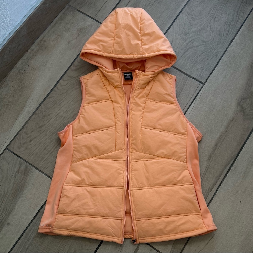Avia Peach Hooded Vest for Women